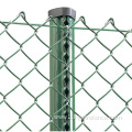 post PVC coated fence chain link fence